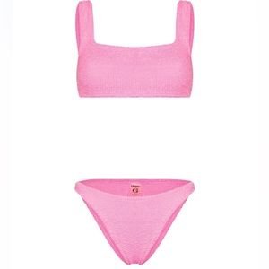 Pink Hunza G bikini